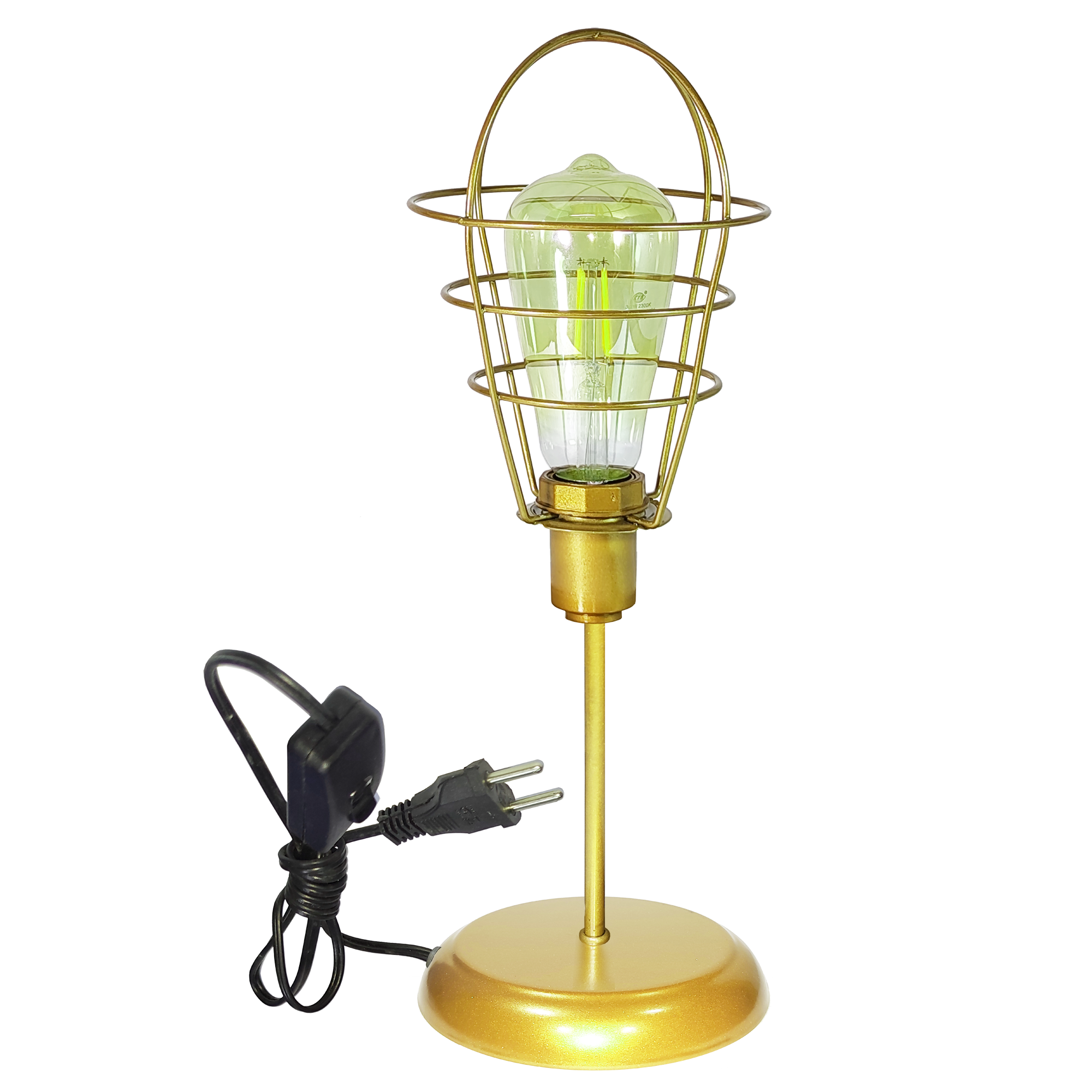 Abajur Classico Aramado Lampshape Dourado                                                           