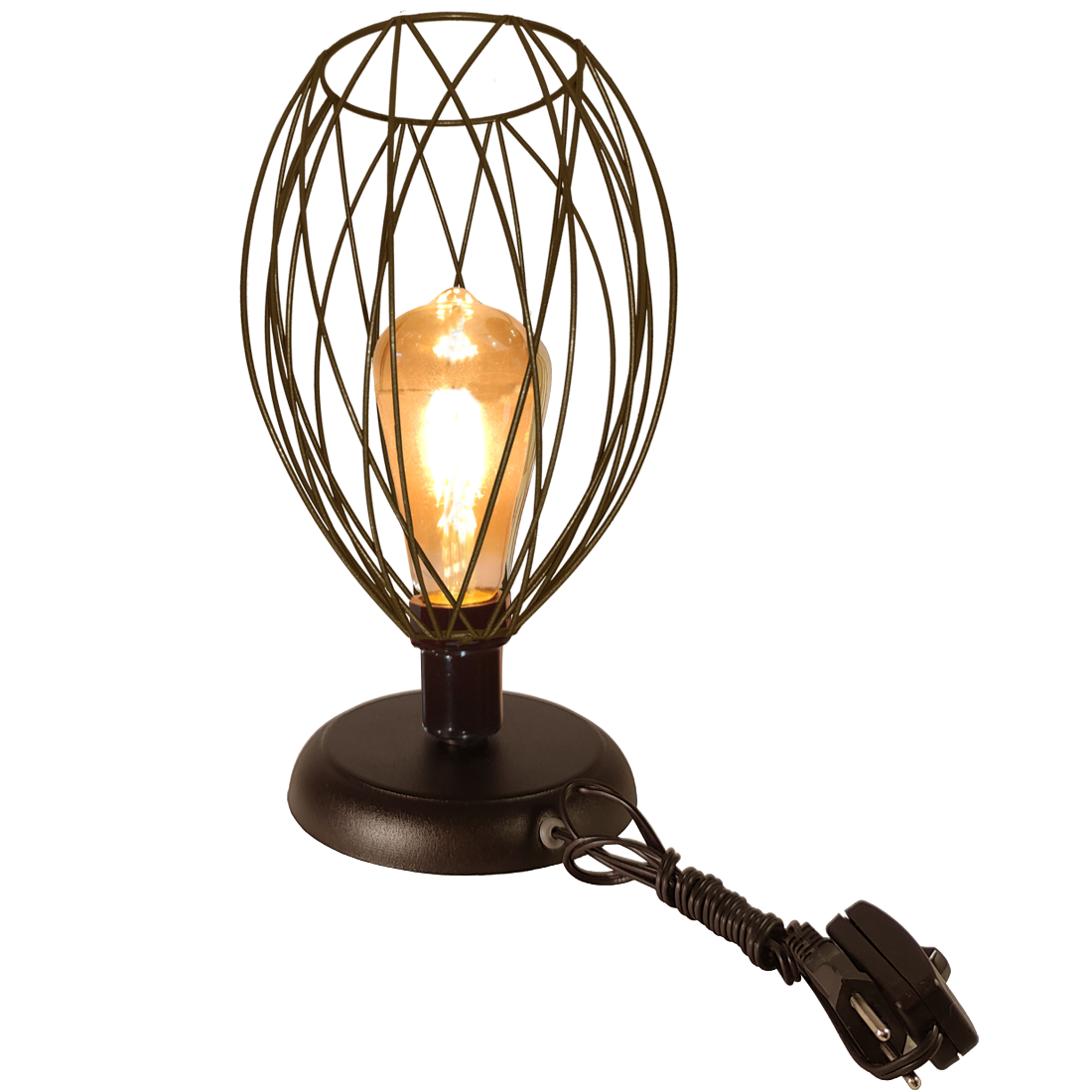 Abajur Aramado NEST Preto                                                                           