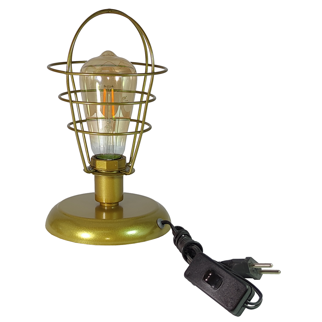 Abajur Aramado Lampshape Dourado                                                                    